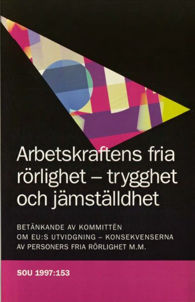 Omslaget till SOU 1997:153