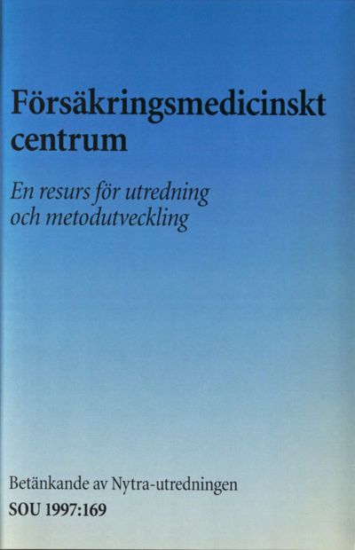 Omslaget till SOU 1997:169