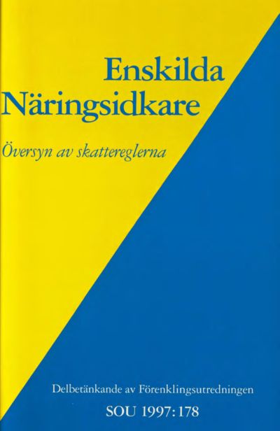 Omslaget till SOU 1997:178