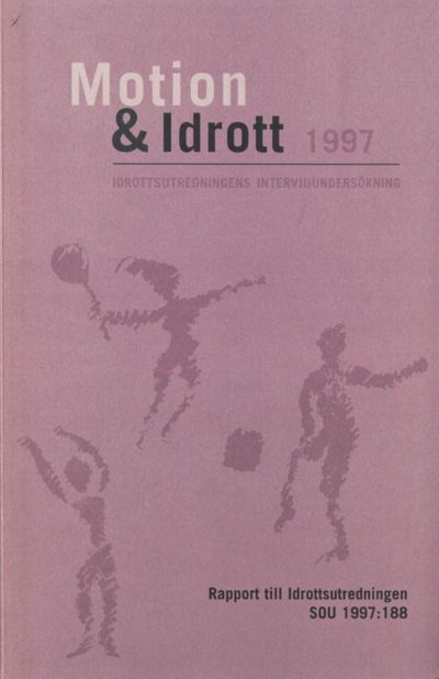 Omslaget till SOU 1997:188
