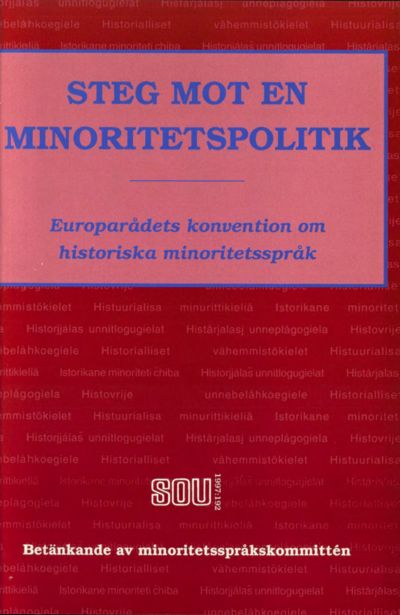 Omslaget till SOU 1997:192