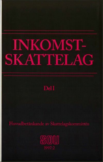 Omslaget till SOU 1997:2