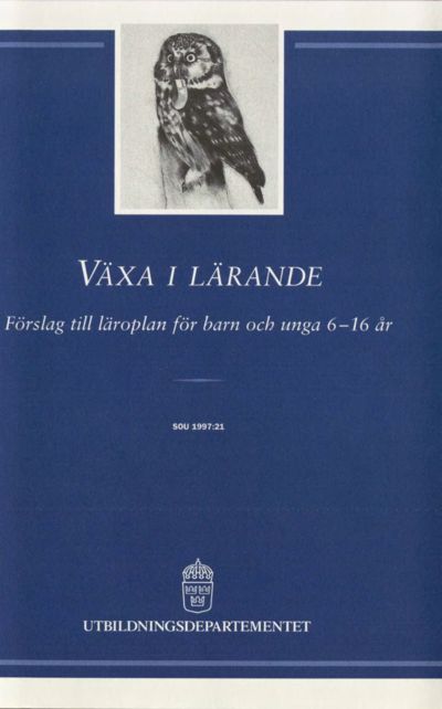 Omslaget till SOU 1997:21
