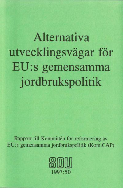 Omslaget till SOU 1997:50