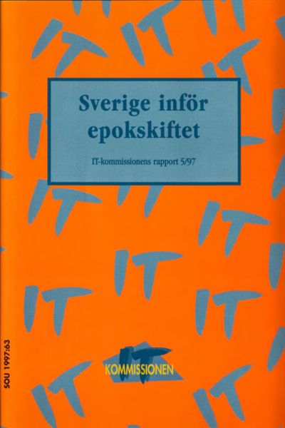 Omslaget till SOU 1997:63