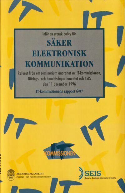 Omslaget till SOU 1997:73