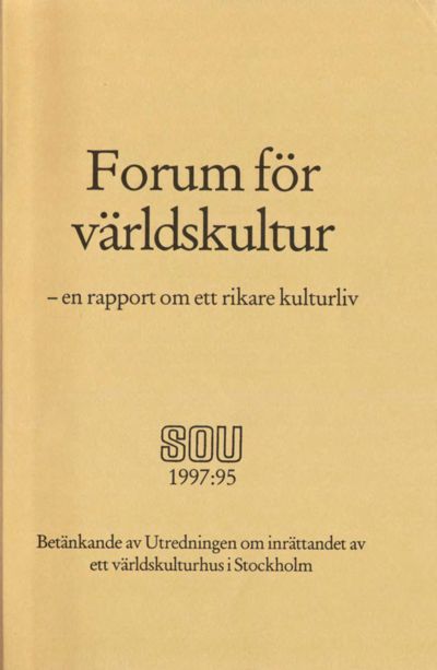 Omslaget till SOU 1997:95