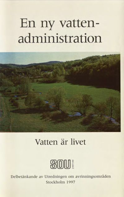 Omslaget till SOU 1997:99