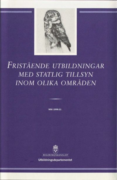 Omslaget till SOU 1998:11