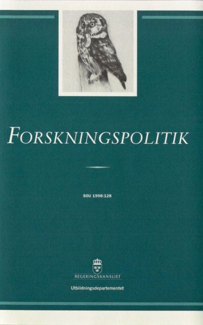 Omslaget till SOU 1998:128