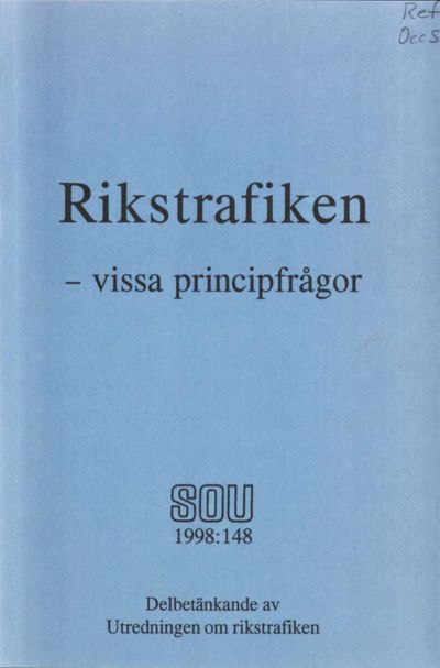 Omslaget till SOU 1998:148