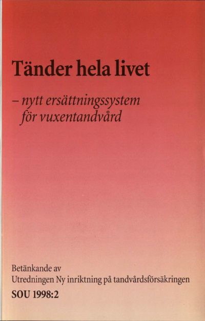 Omslaget till SOU 1998:2