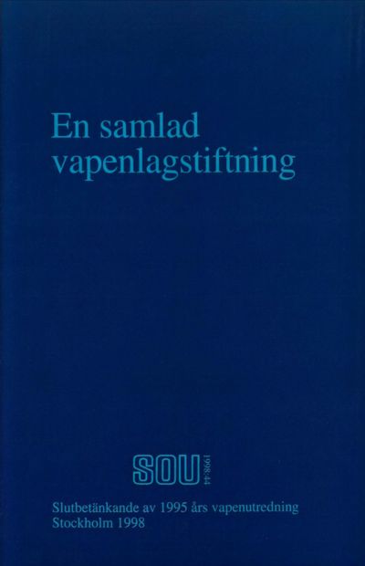 Omslaget till SOU 1998:44