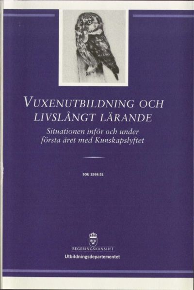 Omslaget till SOU 1998:51