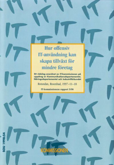 Omslaget till SOU 1998:54