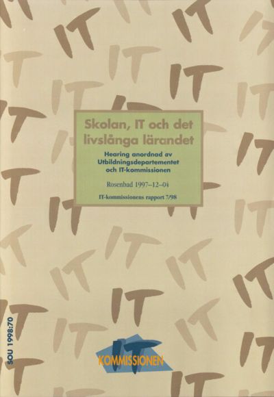 Omslaget till SOU 1998:70