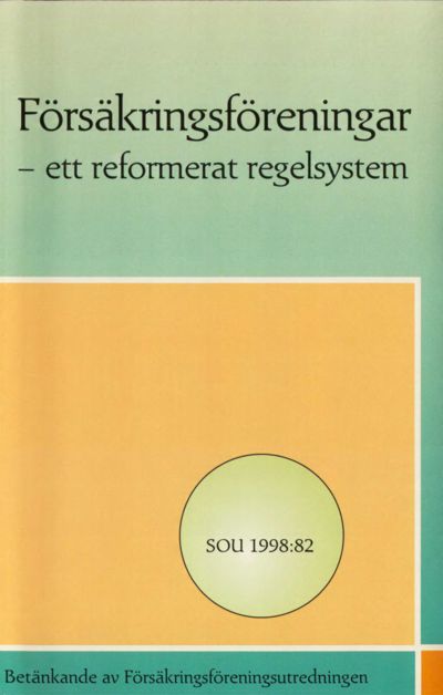 Omslaget till SOU 1998:82