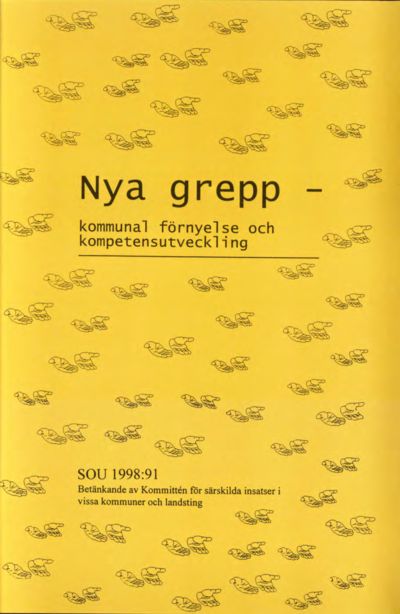 Omslaget till SOU 1998:91