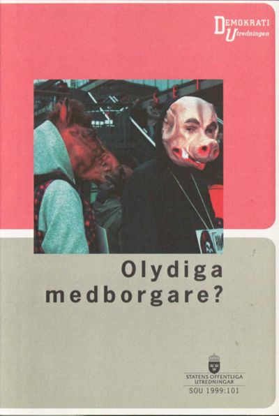 Omslaget till SOU 1999:101