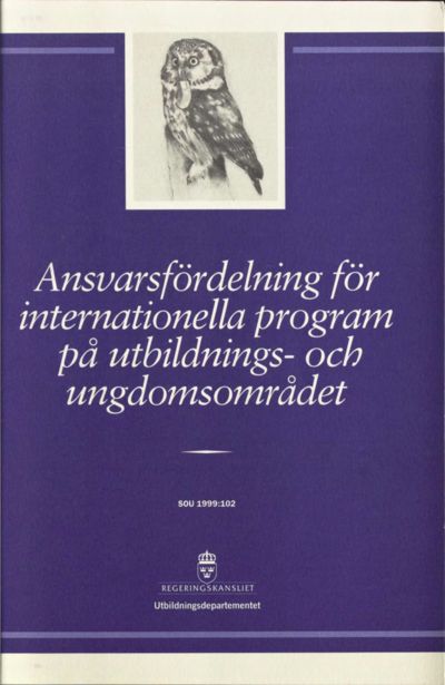 Omslaget till SOU 1999:102