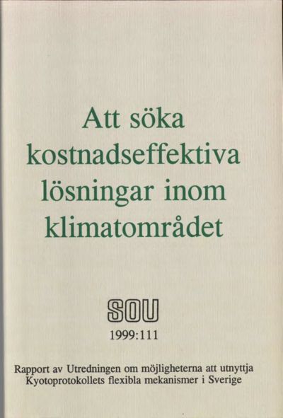 Omslaget till SOU 1999:111
