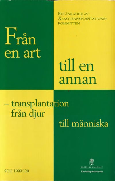 Omslaget till SOU 1999:120