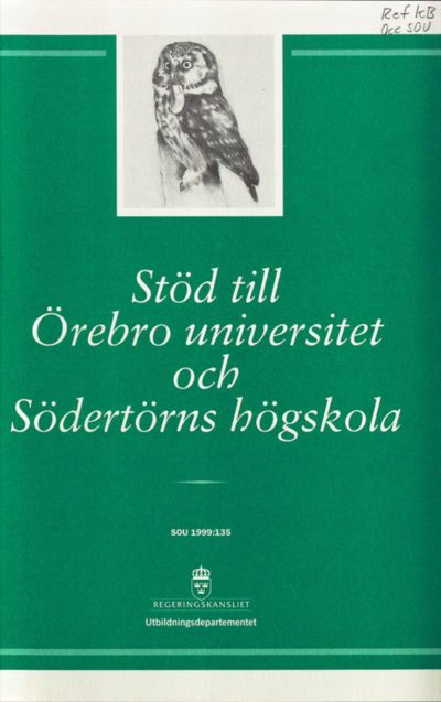 Omslaget till SOU 1999:135