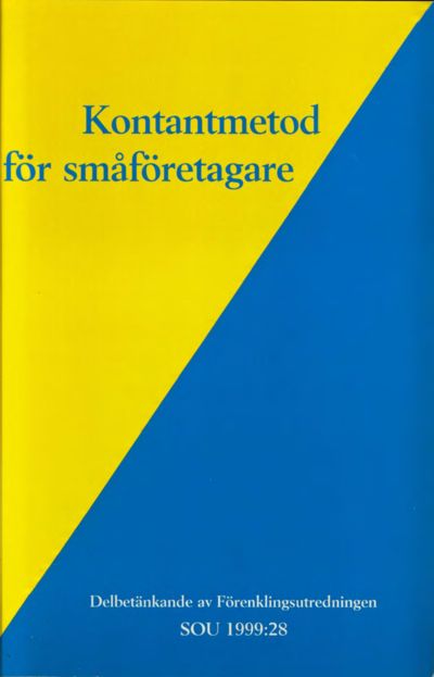 Omslaget till SOU 1999:28