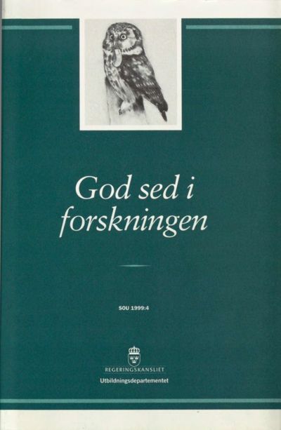 Omslaget till SOU 1999:4