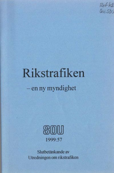 Omslaget till SOU 1999:57