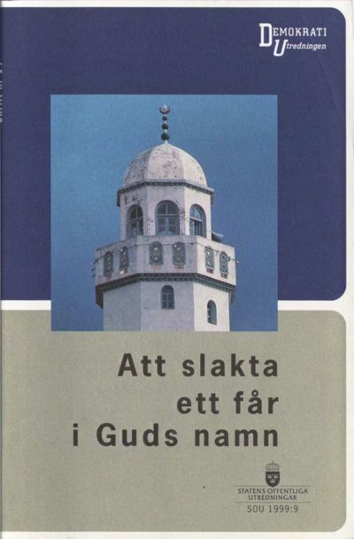Omslaget till SOU 1999:9