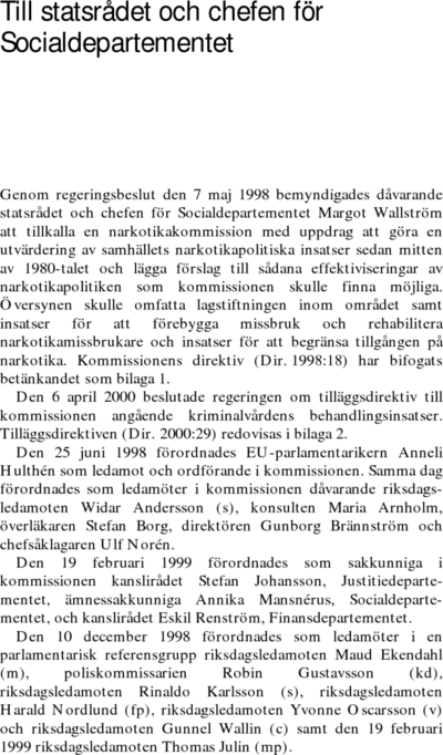 Omslaget till SOU 2000:126