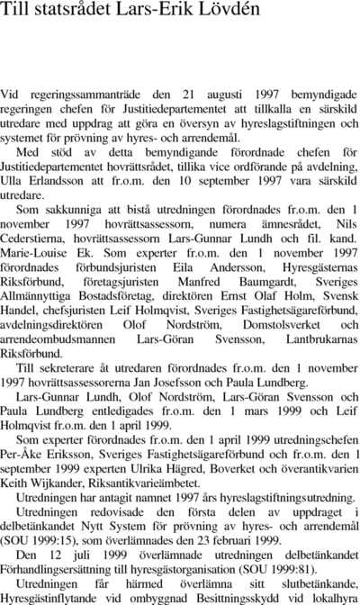 Omslaget till SOU 2000:76