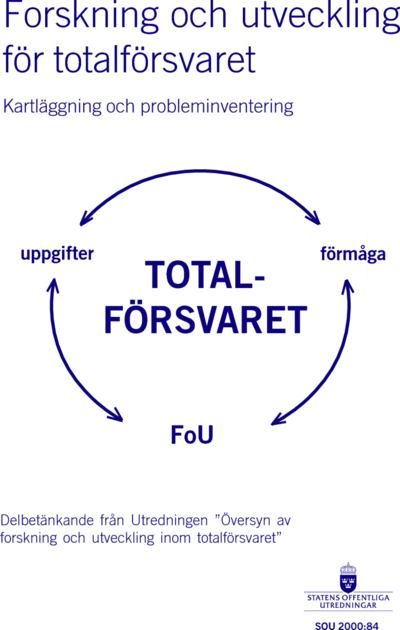 Omslaget till SOU 2000:84