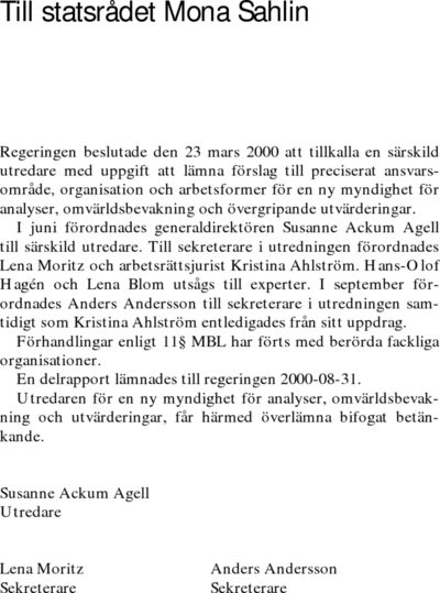 Omslaget till SOU 2000:98