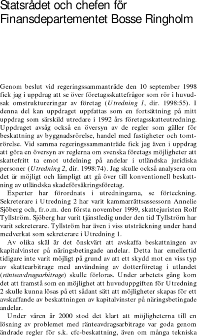 Omslaget till SOU 2001:11