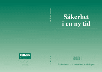 Omslaget till SOU 2001:41