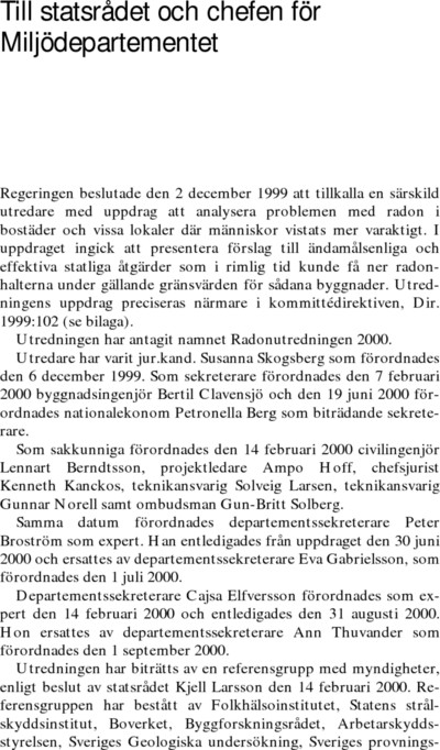 Omslaget till SOU 2001:7