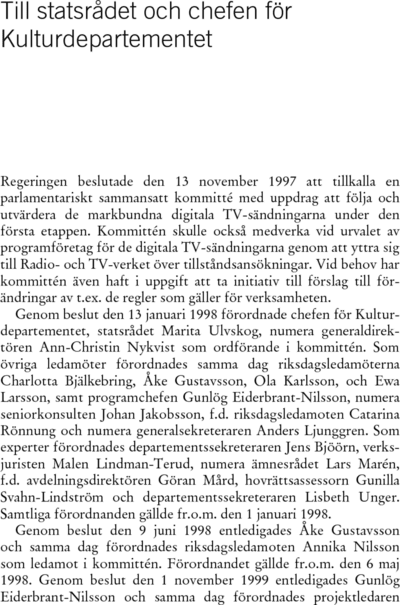 Omslaget till SOU 2001:90