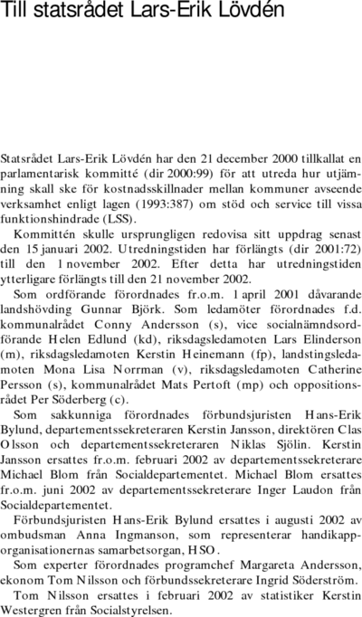 Omslaget till SOU 2002:103