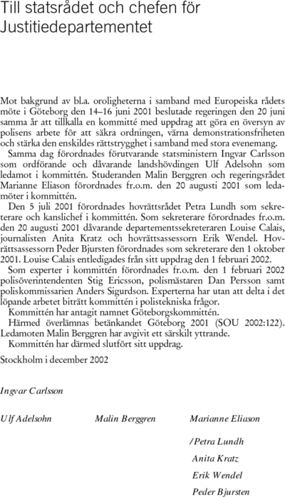 Omslaget till SOU 2002:122