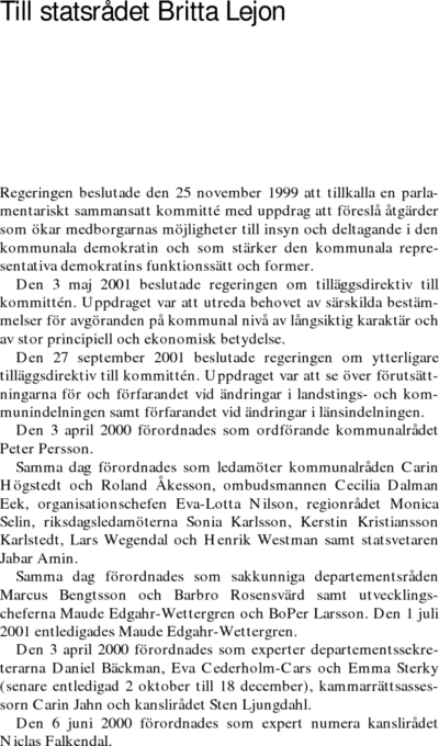 Omslaget till SOU 2002:33