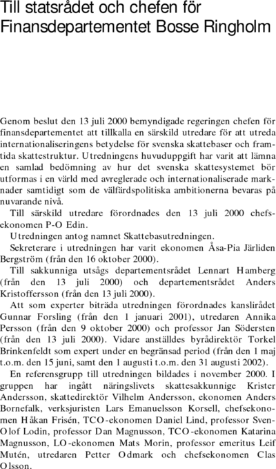 Omslaget till SOU 2002:47