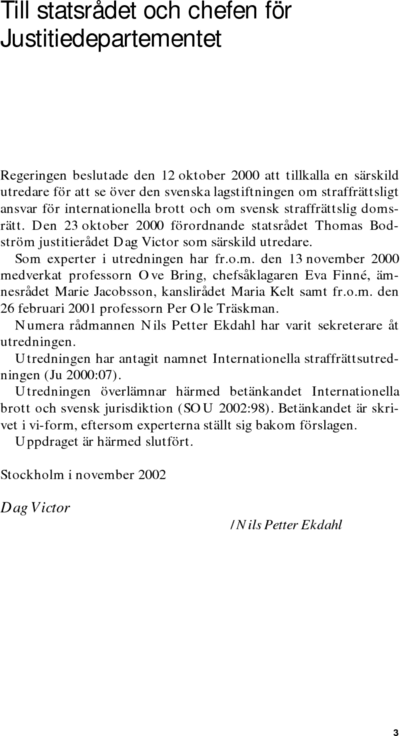 Omslaget till SOU 2002:98