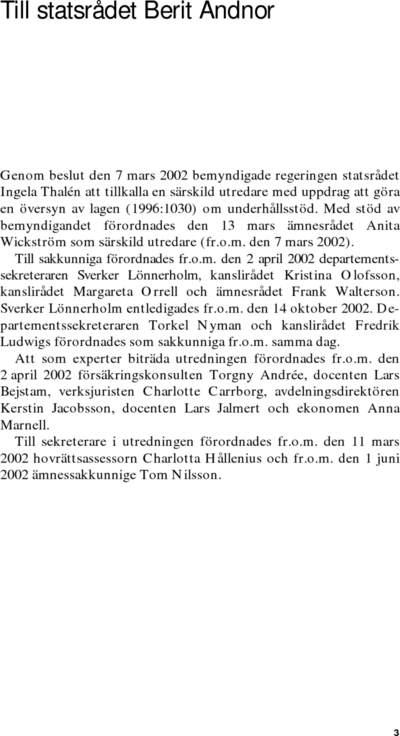 Omslaget till SOU 2003:42