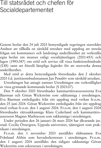 Omslaget till SOU 2004:118