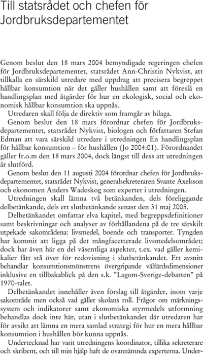 Omslaget till SOU 2004:119