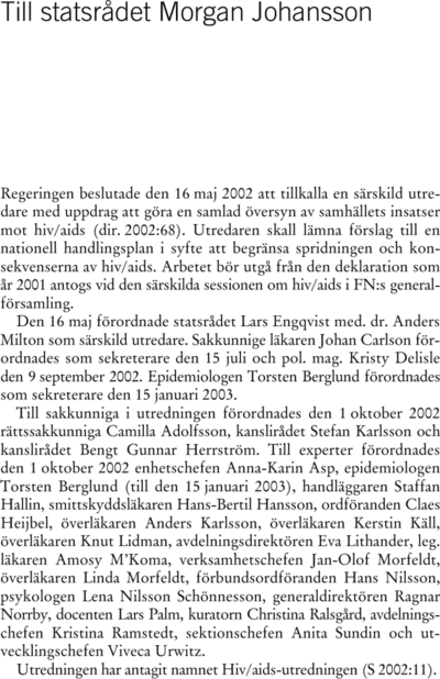 Omslaget till SOU 2004:13