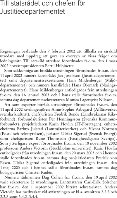 Omslaget till SOU 2004:7