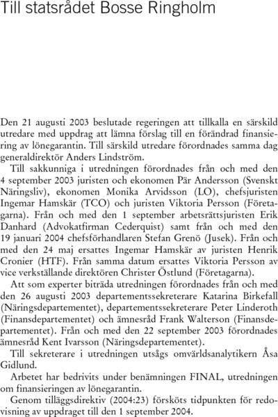 Omslaget till SOU 2004:93